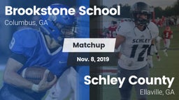 Matchup: Brookstone vs. Schley County  2019