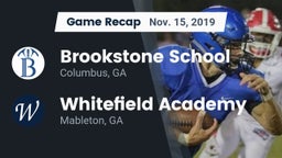 Recap: Brookstone School vs. Whitefield Academy 2019