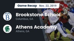 Recap: Brookstone School vs. Athens Academy 2019