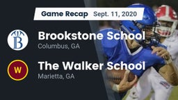 Recap: Brookstone School vs. The Walker School 2020