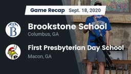Recap: Brookstone School vs. First Presbyterian Day School 2020