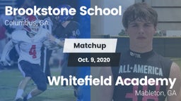 Matchup: Brookstone vs. Whitefield Academy 2020