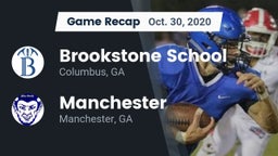 Recap: Brookstone School vs. Manchester  2020