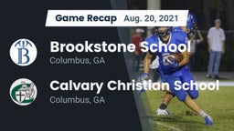 Recap: Brookstone School vs. Calvary Christian School 2021