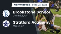 Recap: Brookstone School vs. Stratford Academy  2022