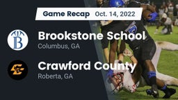 Recap: Brookstone School vs. Crawford County  2022