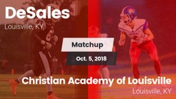 Matchup: DeSales vs. Christian Academy of Louisville 2018