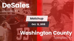 Matchup: DeSales vs. Washington County  2018