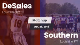 Matchup: DeSales vs. Southern  2018