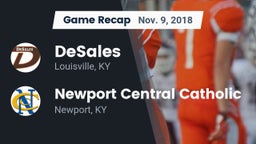 Recap: DeSales  vs. Newport Central Catholic  2018
