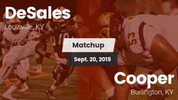 Matchup: DeSales vs. Cooper  2019