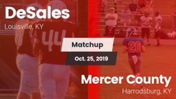 Matchup: DeSales vs. Mercer County  2019