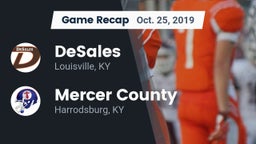 Recap: DeSales  vs. Mercer County  2019