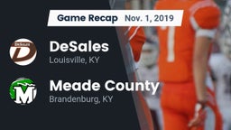 Recap: DeSales  vs. Meade County  2019
