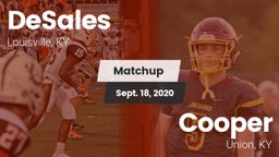 Matchup: DeSales vs. Cooper  2020