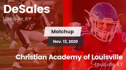 Matchup: DeSales vs. Christian Academy of Louisville 2020