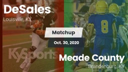 Matchup: DeSales vs. Meade County  2020