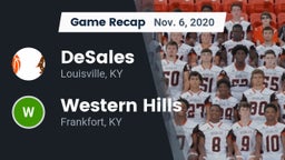 Recap: DeSales  vs. Western Hills  2020