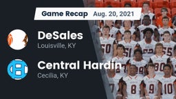 Recap: DeSales  vs. Central Hardin  2021