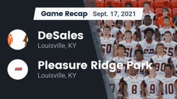 Recap: DeSales  vs. Pleasure Ridge Park  2021