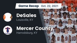 Recap: DeSales  vs. Mercer County  2021