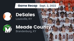 Recap: DeSales  vs. Meade County  2022