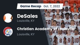 Recap: DeSales  vs. Christian Academy of Louisville 2022