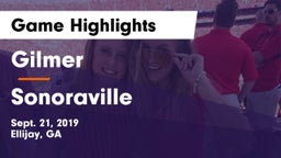 Gilmer  vs Sonoraville Game Highlights - Sept. 21, 2019