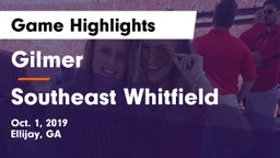 Gilmer  vs Southeast Whitfield Game Highlights - Oct. 1, 2019