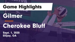 Gilmer  vs Cherokee Bluff   Game Highlights - Sept. 1, 2020
