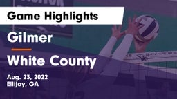 Gilmer  vs White County  Game Highlights - Aug. 23, 2022