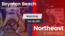 Matchup: Boynton Beach vs. Northeast  2017