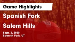 Spanish Fork  vs Salem Hills  Game Highlights - Sept. 3, 2020