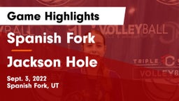 Spanish Fork  vs Jackson Hole  Game Highlights - Sept. 3, 2022