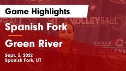 Spanish Fork  vs Green River  Game Highlights - Sept. 3, 2022