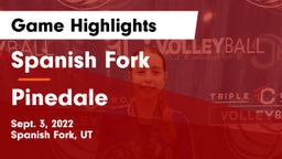 Spanish Fork  vs Pinedale  Game Highlights - Sept. 3, 2022