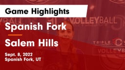 Spanish Fork  vs Salem Hills  Game Highlights - Sept. 8, 2022