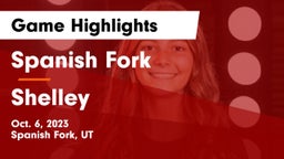 Spanish Fork  vs Shelley  Game Highlights - Oct. 6, 2023