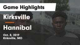 Kirksville  vs Hannibal  Game Highlights - Oct. 8, 2019