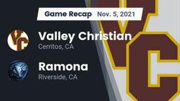 Recap: Valley Christian  vs. Ramona  2021