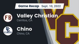 Recap: Valley Christian  vs. Chino  2022