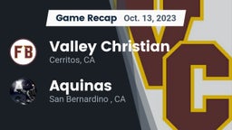 Recap: Valley Christian  vs. Aquinas   2023