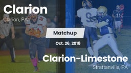 Matchup: Clarion vs. Clarion-Limestone  2018