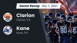 Recap: Clarion  vs. Kane  2021