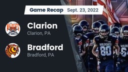 Recap: Clarion  vs. Bradford  2022