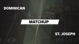 Matchup: Dominican vs. St. Joseph  2016