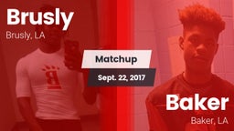 Matchup: Brusly vs. Baker  2017