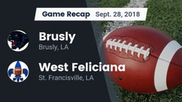 Recap: Brusly  vs. West Feliciana  2018