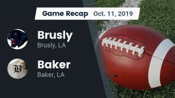 Recap: Brusly  vs. Baker  2019