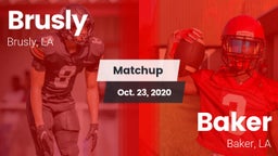 Matchup: Brusly vs. Baker  2020